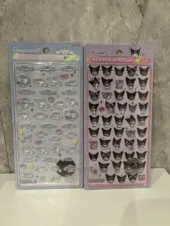 【セット】ボンボンドロップシール サンリオ クロミ シナモロール ボンドロ