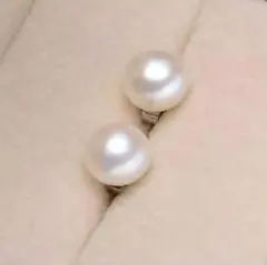 新品　淡水パールピアス 5~6mm☆ 素材：ステンレス