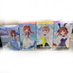 五等分の花嫁 フィギュア 4体セット Trio-Try-iT Bloo-me！