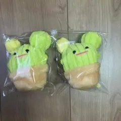 サボるん サボりん ぬいぐるみキーホルダー 2個セット