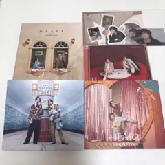 King & Prince　HEART　キンプリ　4形態セット　トレカ付きのサムネイル