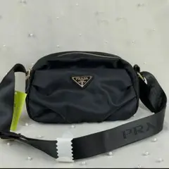 非売品 PRADA　ブラック　ナイロン　ショルダーバッグ