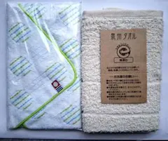 新品　タオルハンカチ 2枚セット　今治タオル　泉州タオル