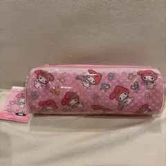 2012年 マイメロディ ペンポーチ 円柱 レトロ 筆箱 sanrio 当時物のサムネイル