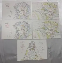 鬼滅の刃 柱展 「柱-表情」原画ポストカード - メルカリ