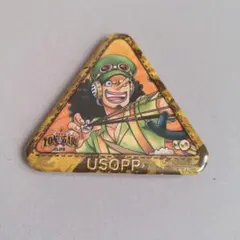 東京ワンピースタワー　トンガリ缶バッジ　ウソップ