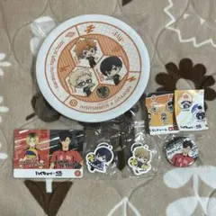 くら寿司 ハイキュー 寿司皿 めじるしチャーム 缶バッジ カード ビッくらポン