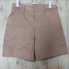 【✨️断捨離✨️】トゥモローランド　ベージュ　ショートパンツ　バックベルト