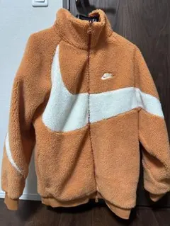 NIKE フルジップ　リバーシブル　ボア　ジャケット