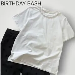 バースデーバッシュ　パールラウンドTシャツ　ホワイトのサムネイル