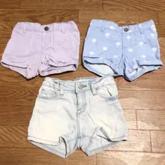 ショートパンツ 3点セット