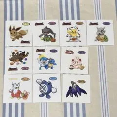 ポケモンパン　デコキャラシール　10枚セット