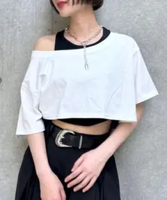 PAGEBOY オフショルＴドロストタンクセット