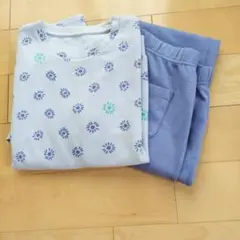 ユニクロ AIRism パジャマ 150 ウルトラストレッチ　ルームウェア