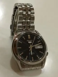 SEIKO 5 腕時計　自動巻　スケルトン　稼働品