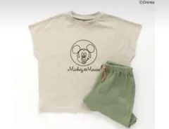 BREEZE ミッキーマウス Tシャツ 110 上下セット