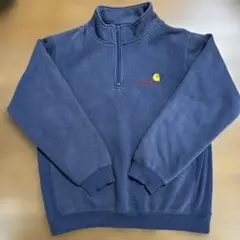 carharrt ハーフジップ　ネイビー