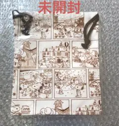 スヌーピー スヌーピータウン 札幌 10周年 巾着