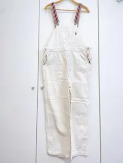 a.g.plus サロペット 白のサムネイル