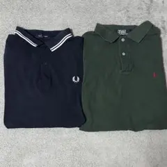 Polo by Ralph Lauren フレッドペリーポロシャツ2点まとめ売り