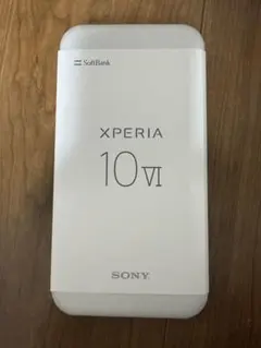 新品 SONY Xperia10 Ⅵ 128GB ホワイト SoftBank - メルカリ