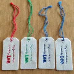 Lee 刺繍　タグ