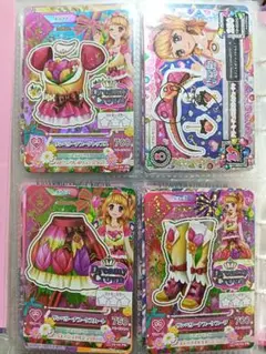 初代サンベリーナブーケコーデ　 大空あかり　アイカツカード サイン入り✩.*˚