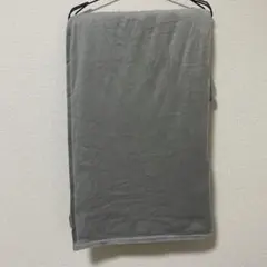 【カインズ】もちもち中掛け毛布　グレー180cm×180cm ポリエステル95%