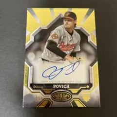 Topps MLB Tier One Cade Povich Auto /299