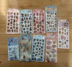 s*a様 キャラクターシール　９枚セット