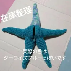 編みぐるみ　ヒトデさん　小物入れ
