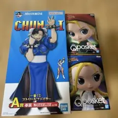 バンダイ MASTERLISE チュンリー & Qposket キャミィ