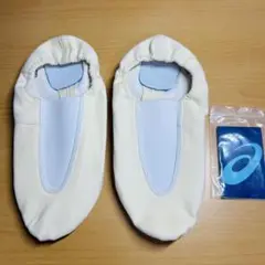 ✨未使用品と✨asics 体操EX TGY501 アイボリー 28センチ