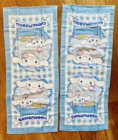 新品♡シナモンロール♡フェイスタオル　　2枚セット