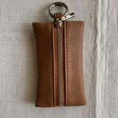 ⭐︎ゆんける様専用⭐︎ブラウン ジッパーキーケース