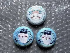 ちいかわ 刺繍缶バッジ2 ハチワレ 3個