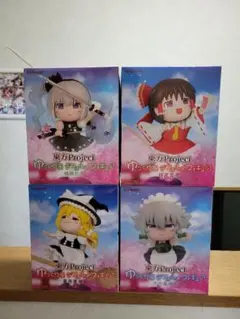 東方Project ゆっくり風デフォルメフィギュア 4種セット