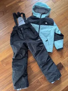 yuk LOGOSコラボ　子ども用スキーウェア 上下セット