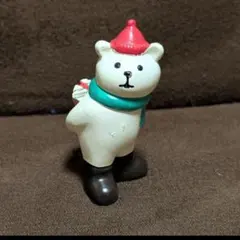DECOLE concombre　置き物　クマ　クリスマス　デコレ　コンコンブル