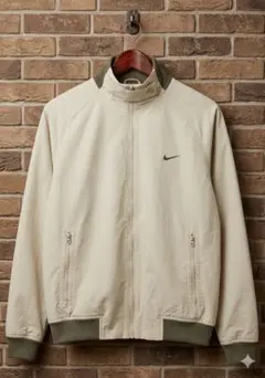 ​NIKE ヴィテージ風スタジャン 生成り×カーキリブ Sサイズ