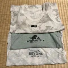 タンクトップ 3枚セット 100 ノースリーブ