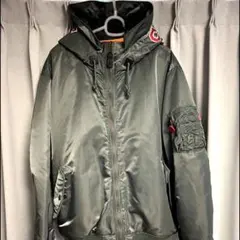 ★SALE中★ 超希少品！！美品✰　Supreme　フーデッド　MA1✰のサムネイル