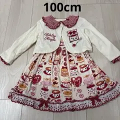 バブーシュカが可愛い。シャーリーテンプル半袖ワンピース120セット 