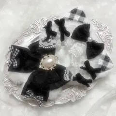 ぬい服　着ぐるみ　10〜12cm用　ホワイト ブラック ねこ チェーンフック付き