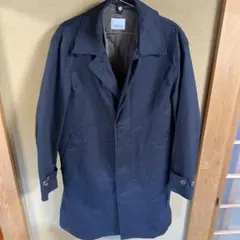 JUNRED ネイビー チェスターコート