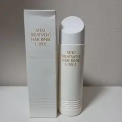 MIKI ミキ トリートメントヘアリンス L-2002 - メルカリ