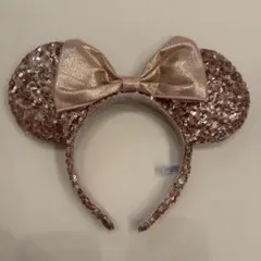 ディズニー ミニーマウス カチューシャ スパンコール