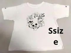 【BEAMSBOY】チャンピオン × ディズニー Tシャツ Sサイズ 白のサムネイル