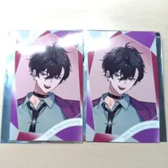 佐伯イッテツ 7周年Anniversary チェキ風カード 2枚セット