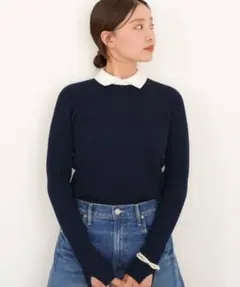 襟付きニット ニット